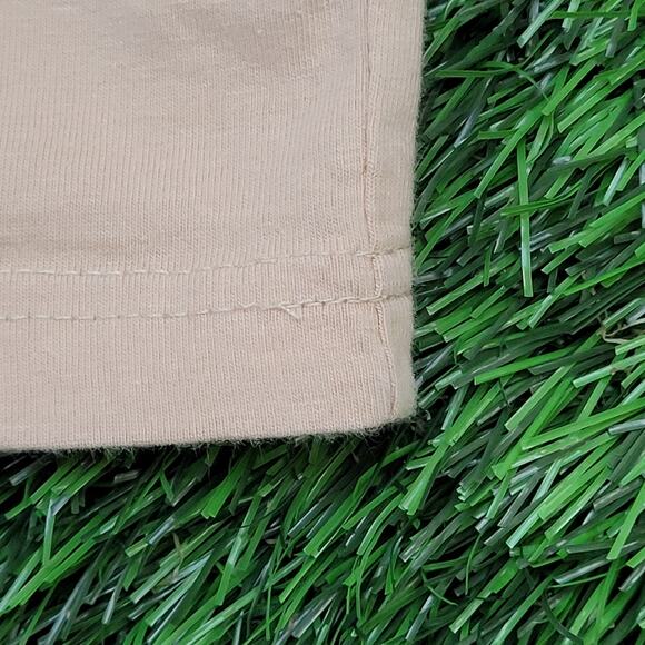 Disney Donald Duck Ringer Shirt XL 24x27 Beige Blue - Picture 13 of 15